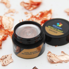 Гель-краска Bloom МЕТАЛЛИК бронза 5 мл Гель-краска Bloom МЕТАЛЛИК бронза 5 мл