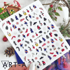 Наклейка Art-A 3D W756 ЗИМА Наклейка Art-A 3D W756 ЗИМА