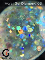 Акригель Grattol Diamond 03, 30 мл* Акригель Grattol Diamond 03, 30 мл*