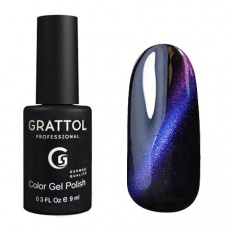 Гель-лак Grattol 9D Cat Eye 05, 9 мл Гель-лак Grattol 9D Cat Eye 05, 9 мл