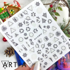 Наклейка Art-A 3D W747 ЗИМА Наклейка Art-A 3D W747 ЗИМА