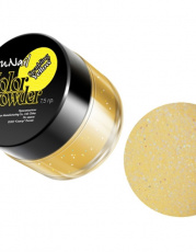 Пудра акриловая ruNail игристый желтый, 7 гр Пудра акриловая ruNail игристый желтый, 7 гр