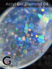 Акригель Grattol Diamond 04, 30 мл* Акригель Grattol Diamond 04, 30 мл*
