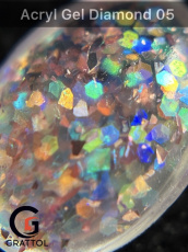 Акригель Grattol Diamond 05, 30 мл* Акригель Grattol Diamond 05, 30 мл*