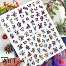 Наклейка Art-A 3D W770 ЗИМА Наклейка Art-A 3D W770 ЗИМА