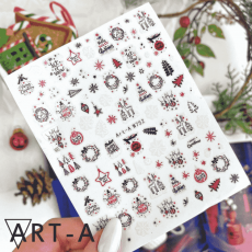 Наклейка Art-A 3D W752 ЗИМА Наклейка Art-A 3D W752 ЗИМА