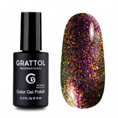 Гель-лак Grattol GALAXY GARNET, 9 мл Гель-лак Grattol GALAXY GARNET, 9 мл