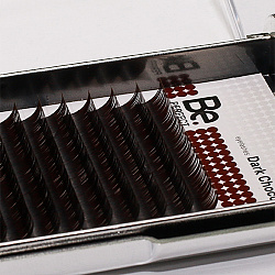 Ресницы Be Perfect темный шоколад MIX D 0,10*7-15 мм