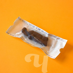 Колпачок-насадка Чистовье для педикюра коричневый СТЕРИЛЬНО 10 шт 13мм (120)*